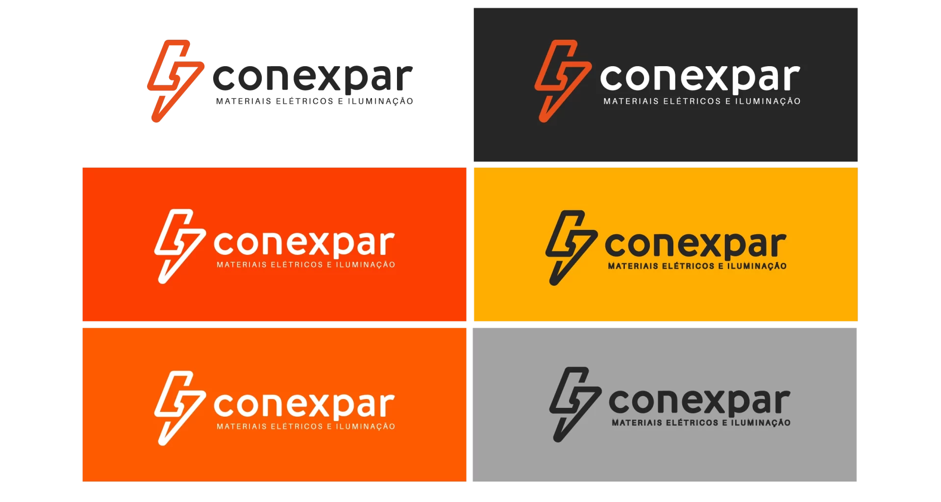 logotipo conexpar - materiais elétricos e iluminação