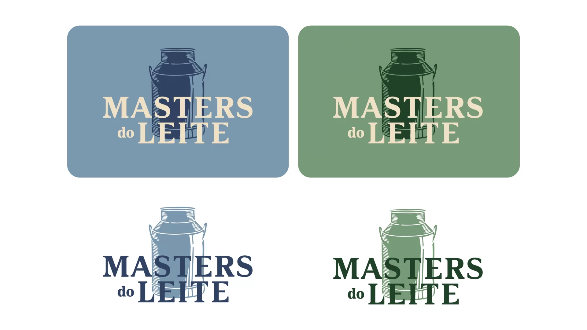 Logotipo 01 - Masters do Leite - Vers Branding