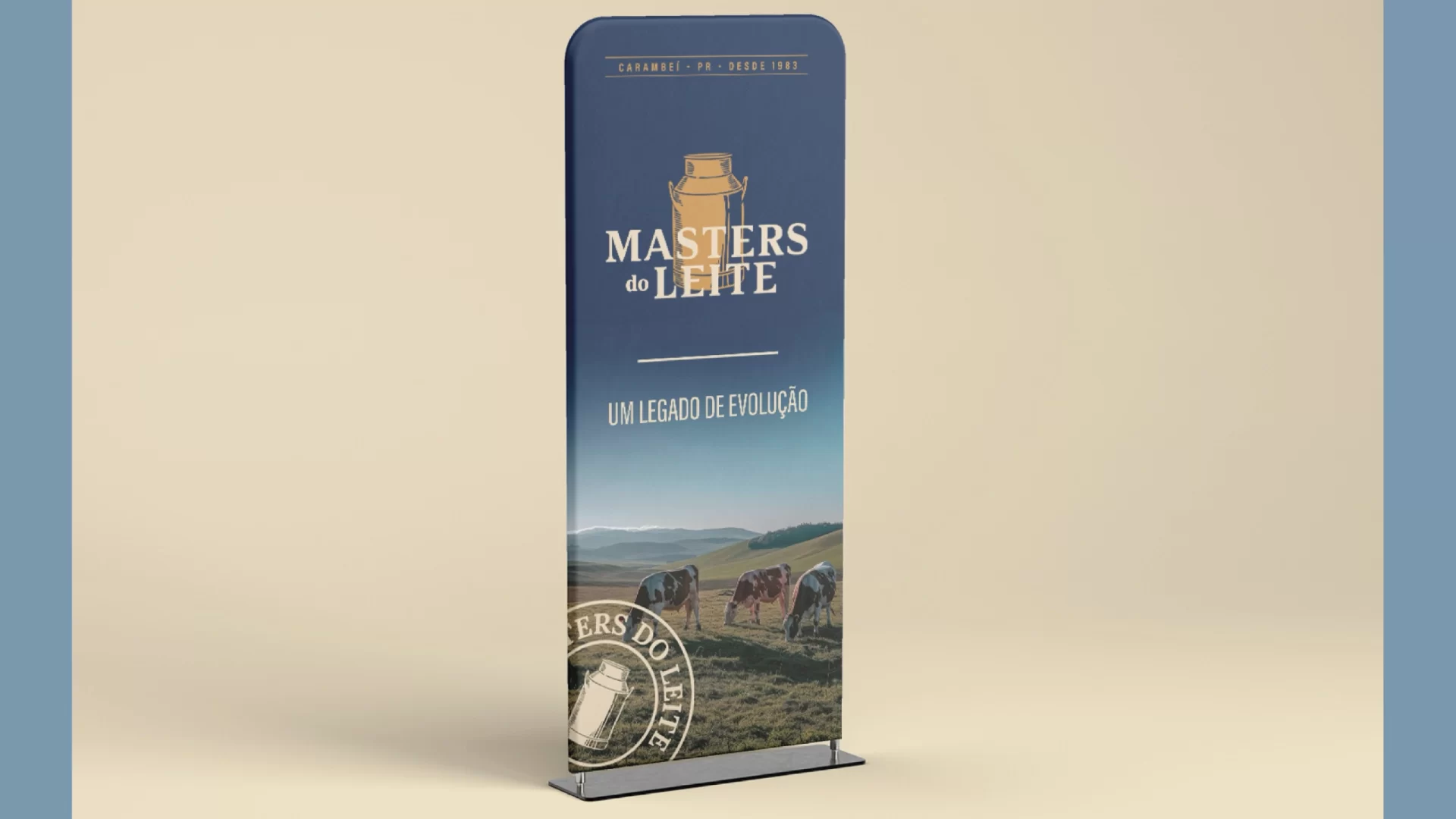 Totém - Masters do Leite - Vers Branding